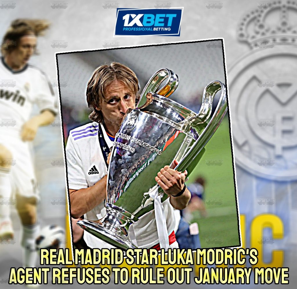 Luka Modric's continues to deny out a January transfer