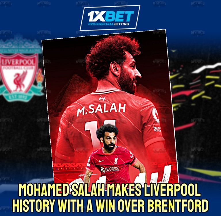 Mohamed Salah set a new Liverpool record in Premier League