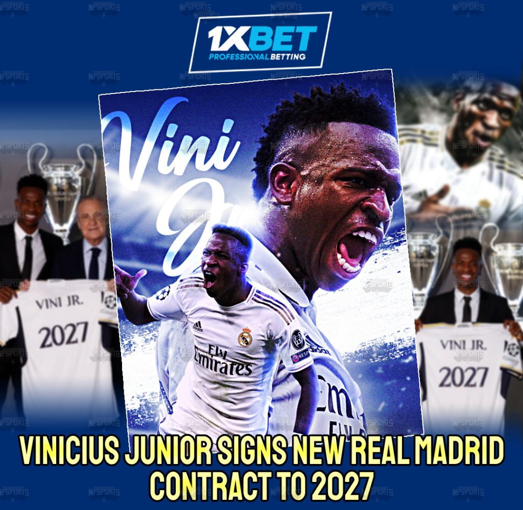 Vini Jr. pens new Real Madrid Contract