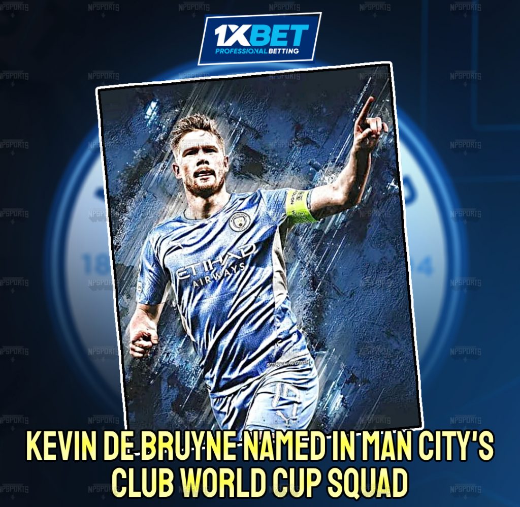 KDB likely to join Man City Squad for the Club World Cup