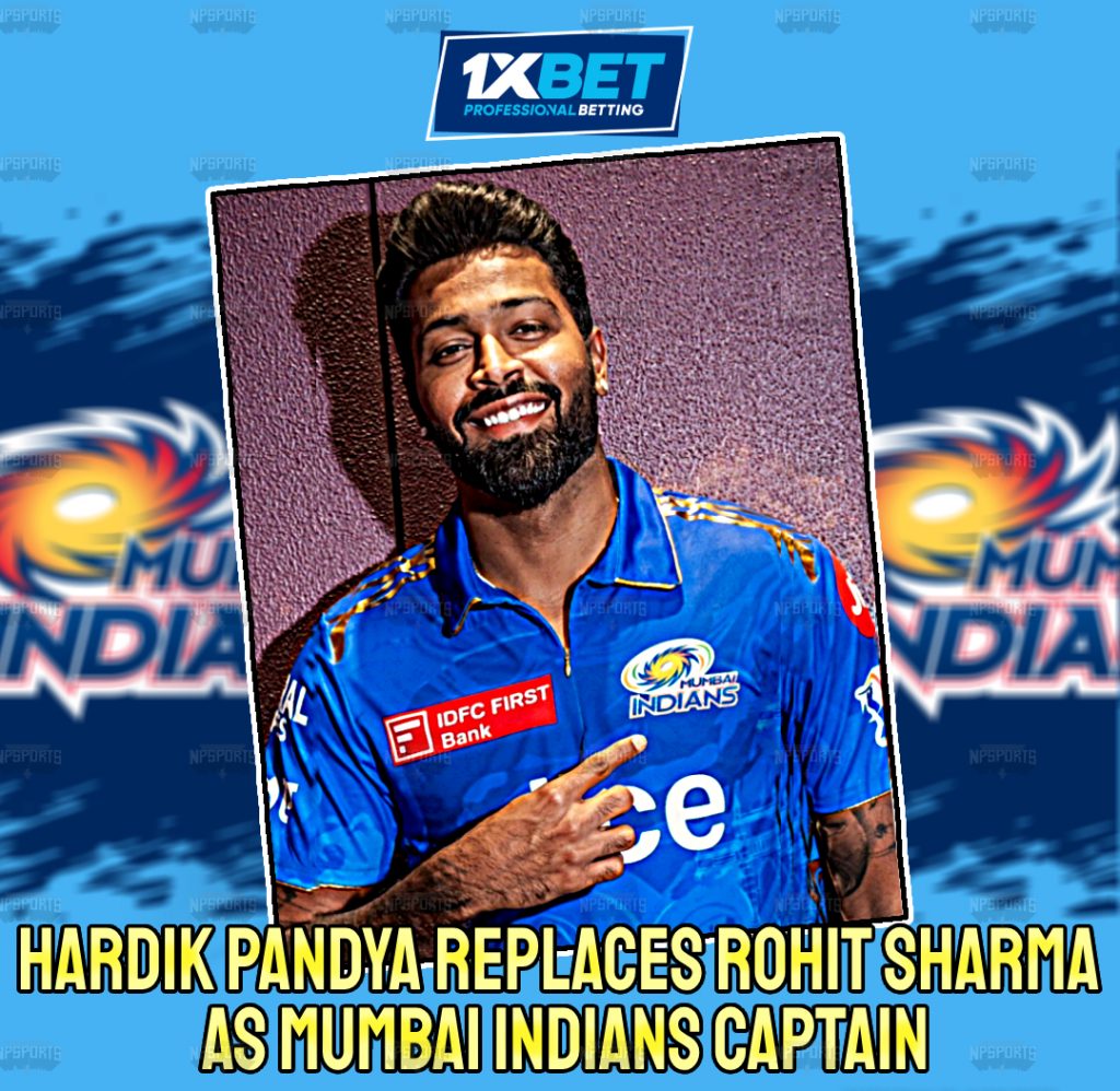 Hardik Pandya is the Captain of Mumbai Indians for IPL 2024 