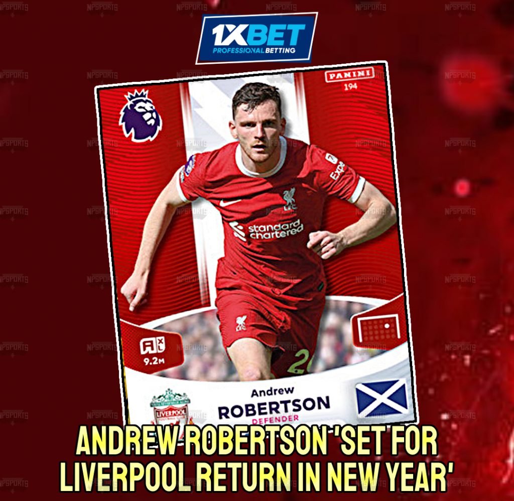 Andy Robertson has returned to Liverpool training