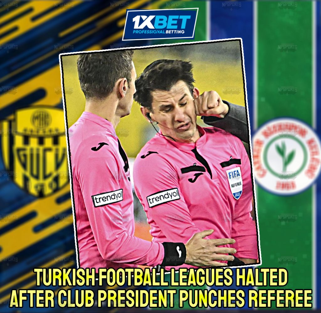 Turkish football leagues have been suspended 