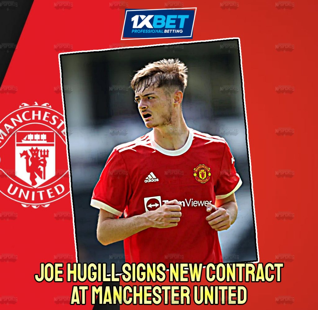 Joe Hugill signs new contract at Manchester United