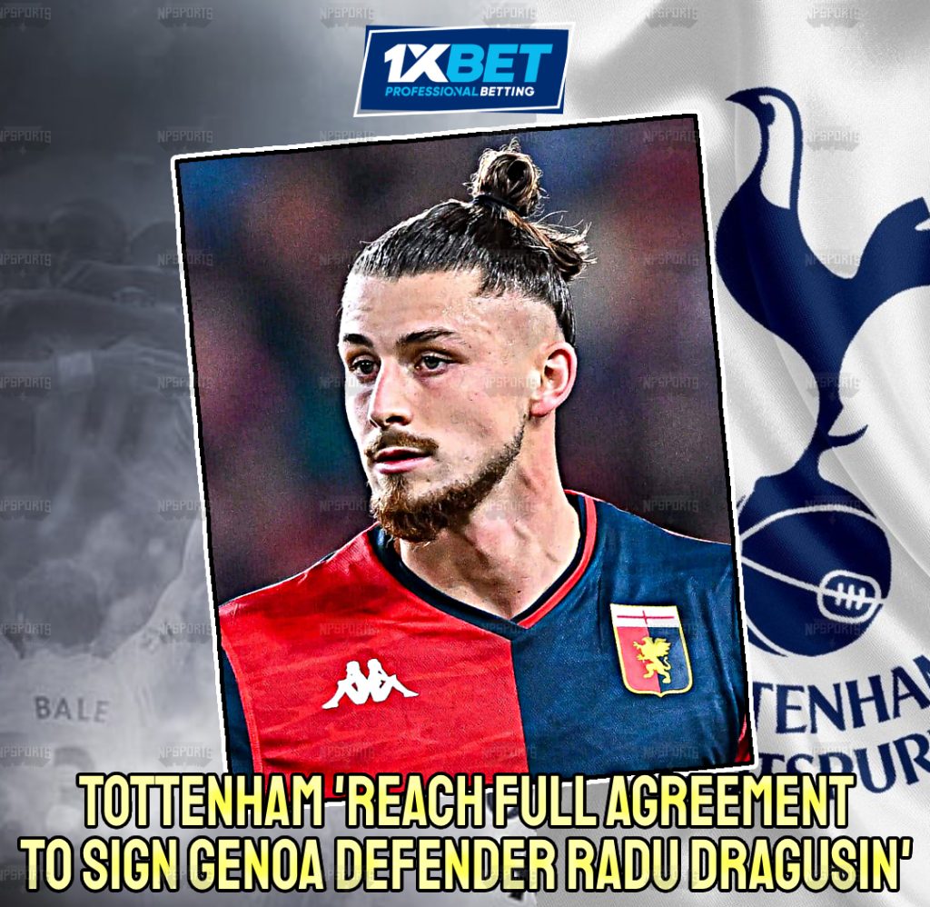 Tottenham is 'closing a deal' to sign Genoa's Radu Dragusin