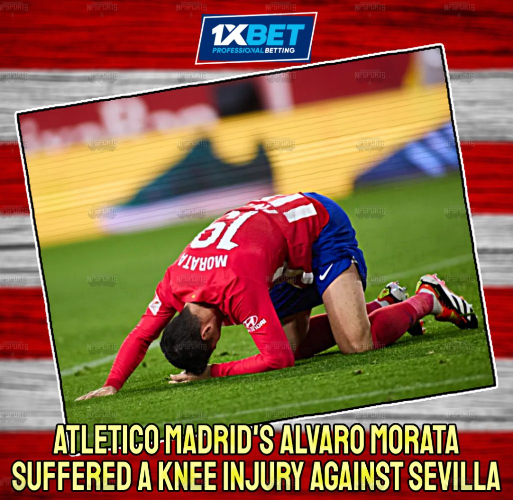 Álvaro Morata suffers an intense knee injury
