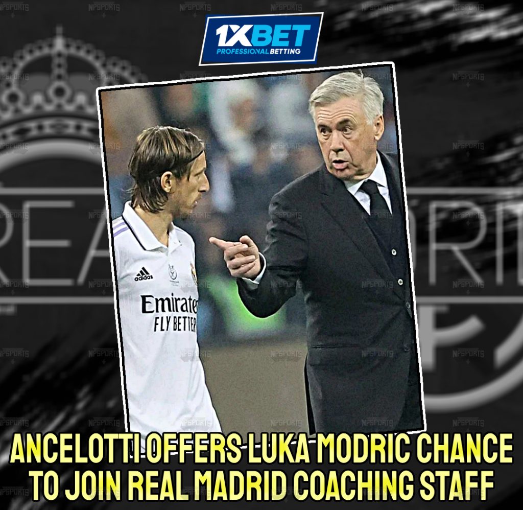 Luka Modric 'given chance' to become Real Madrid's coach