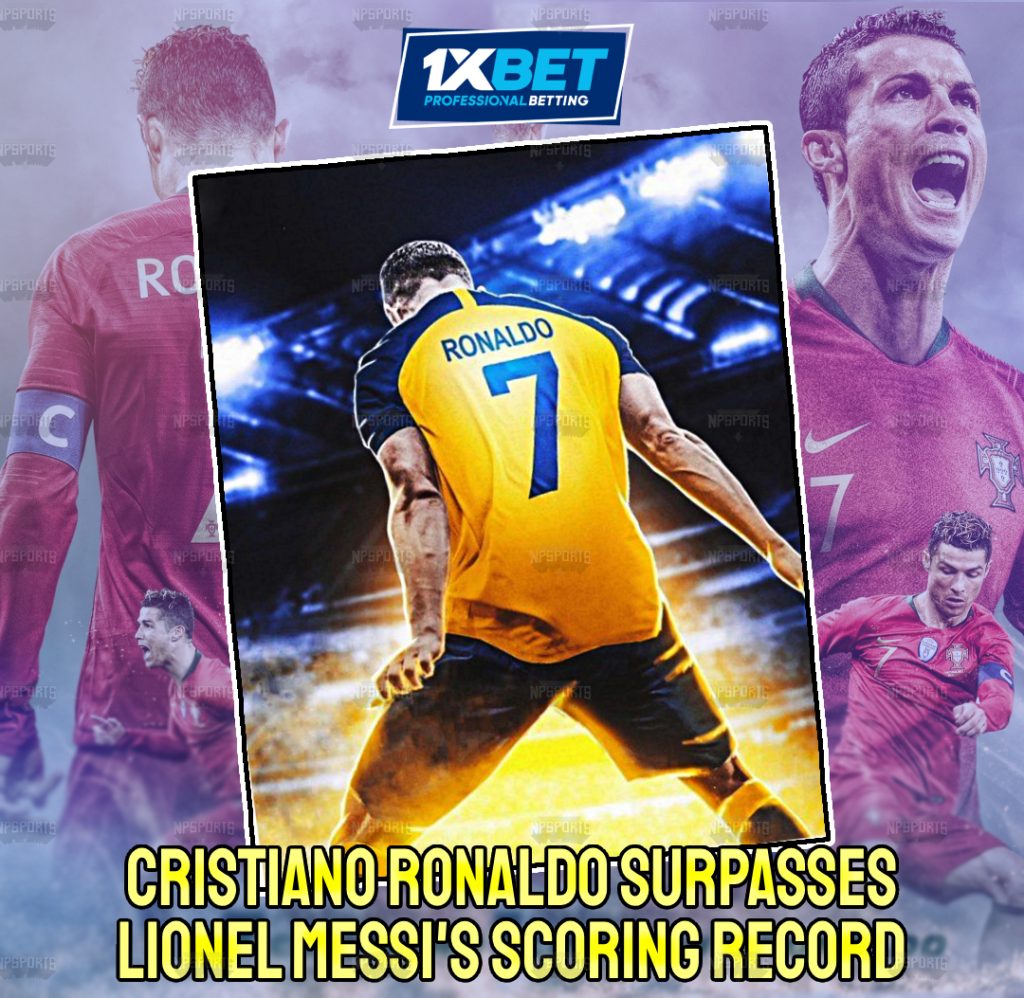 Cristiano Ronaldo surpasses Lionel Messi's goalscoring record