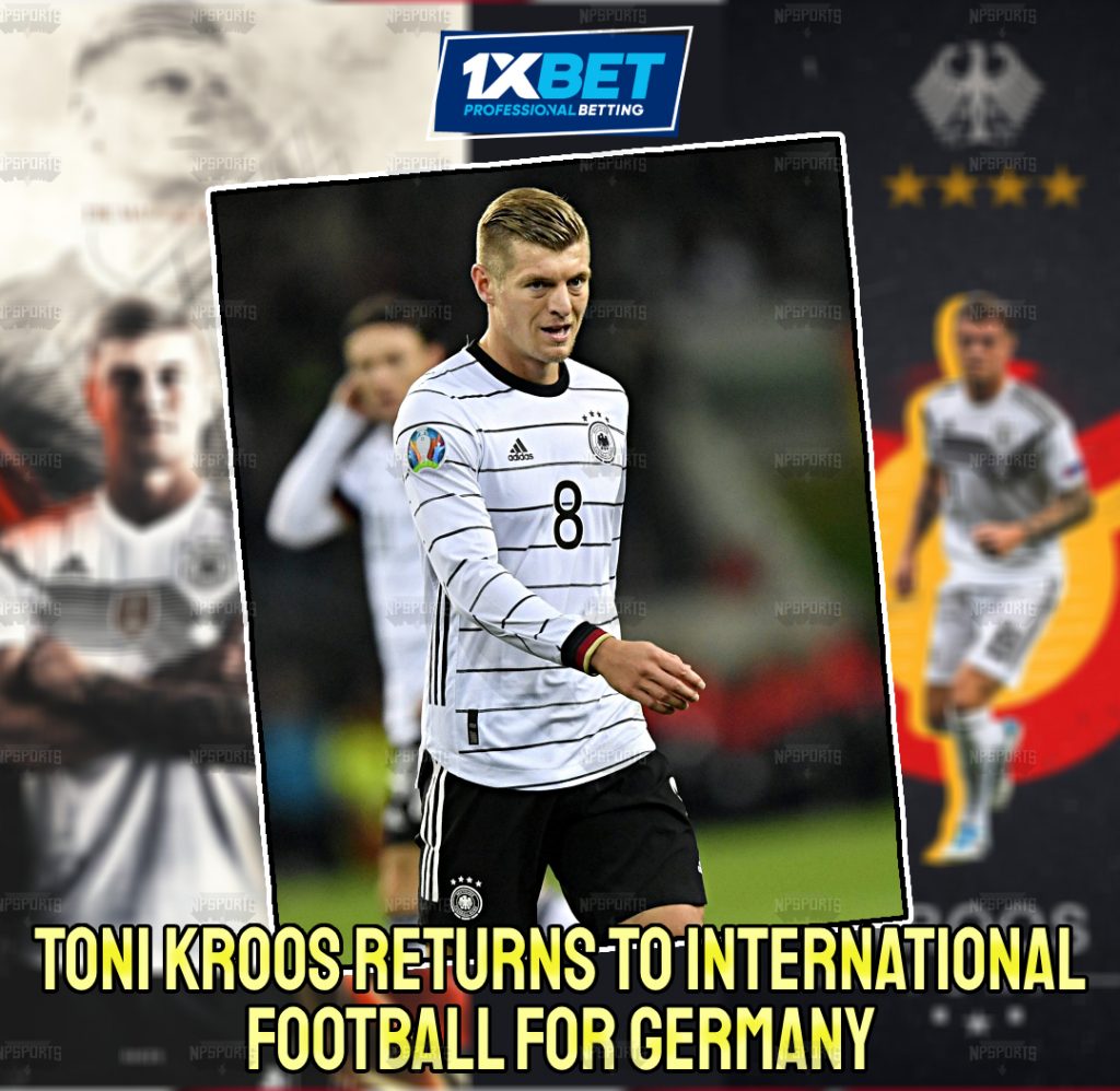 Toni Kroos returns to Germany for International Duty