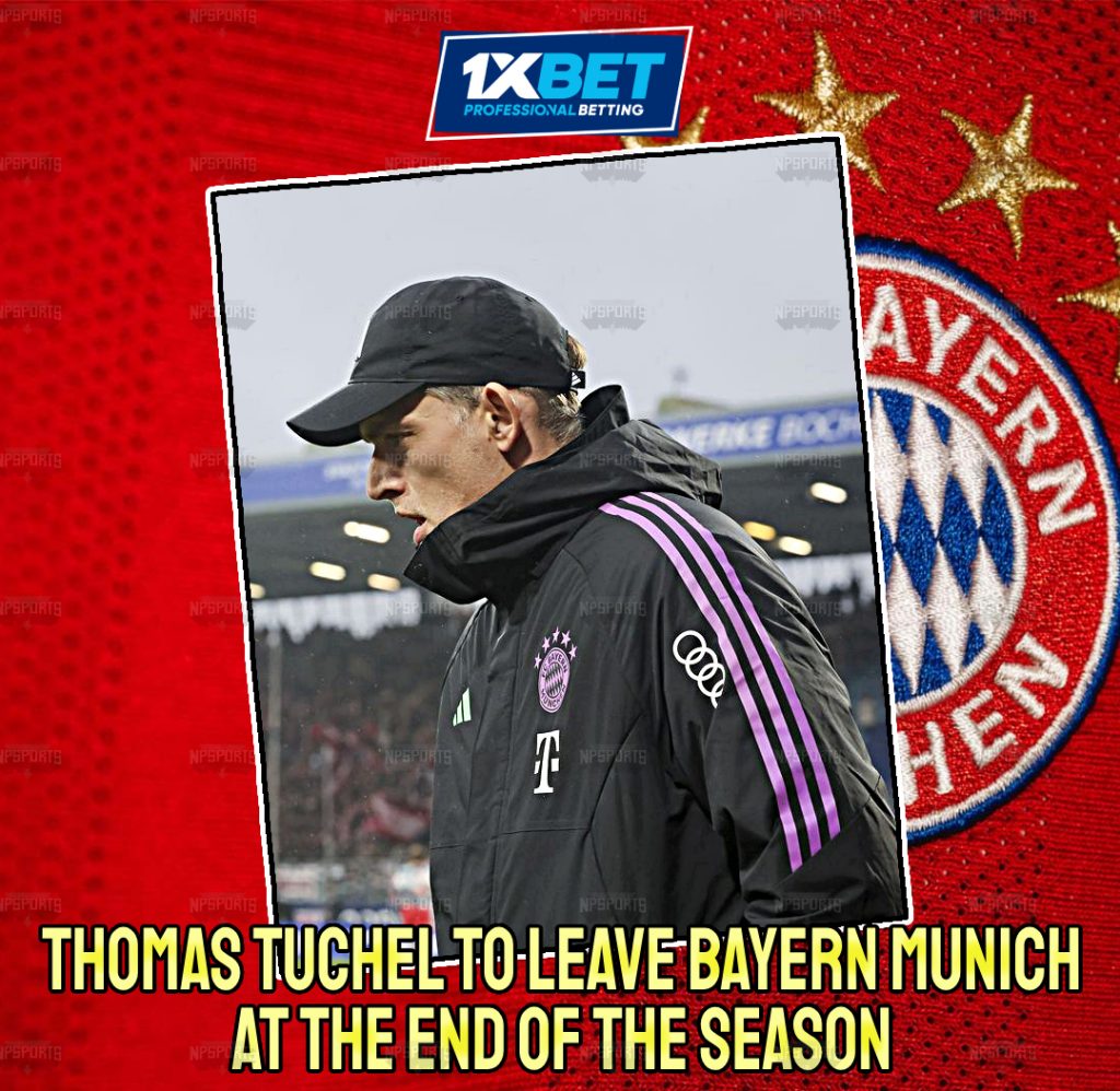 Thomas Tuchel will leave FC Bayern Munich 
