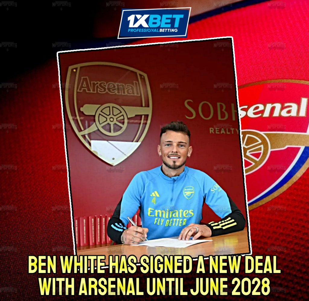 Ben White has signed a new Arsenal contract