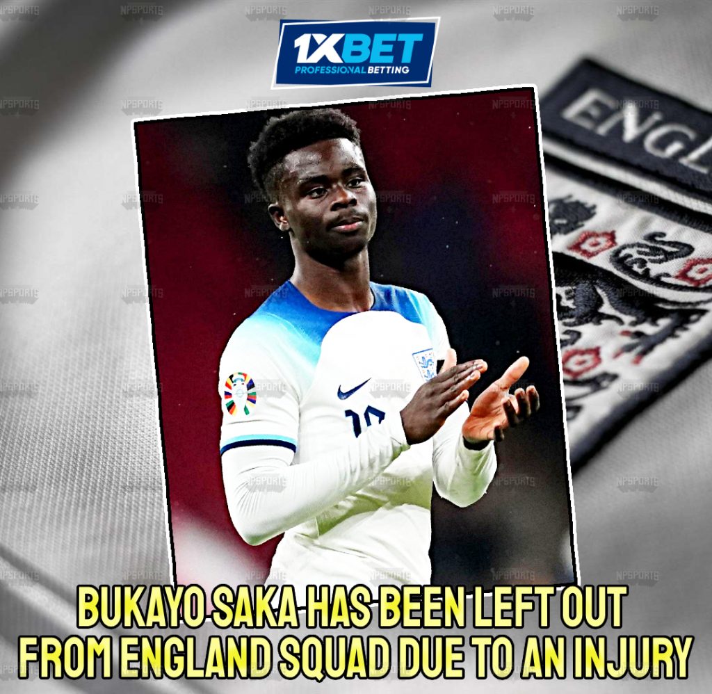 Bukayo Saka 'withdrawn from England Squad'