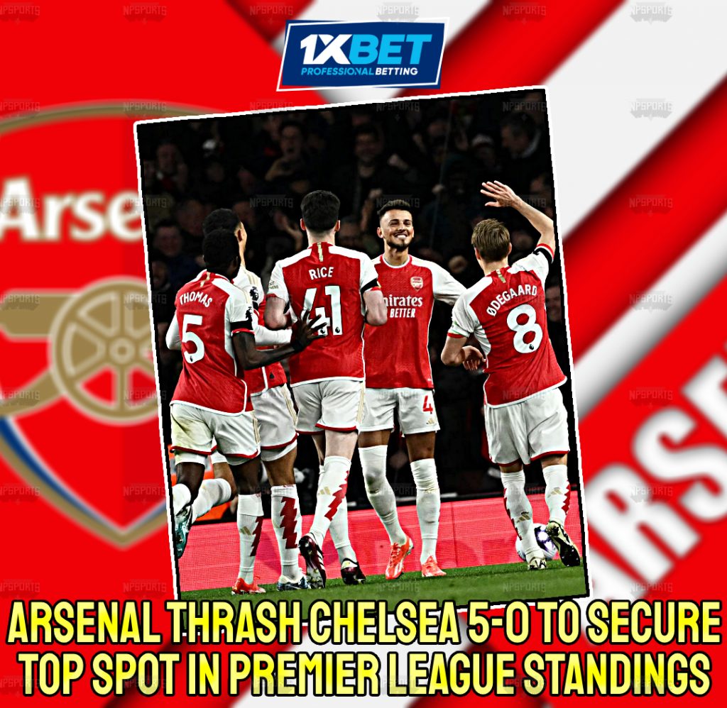 Arsenal regained their Premier League lead.