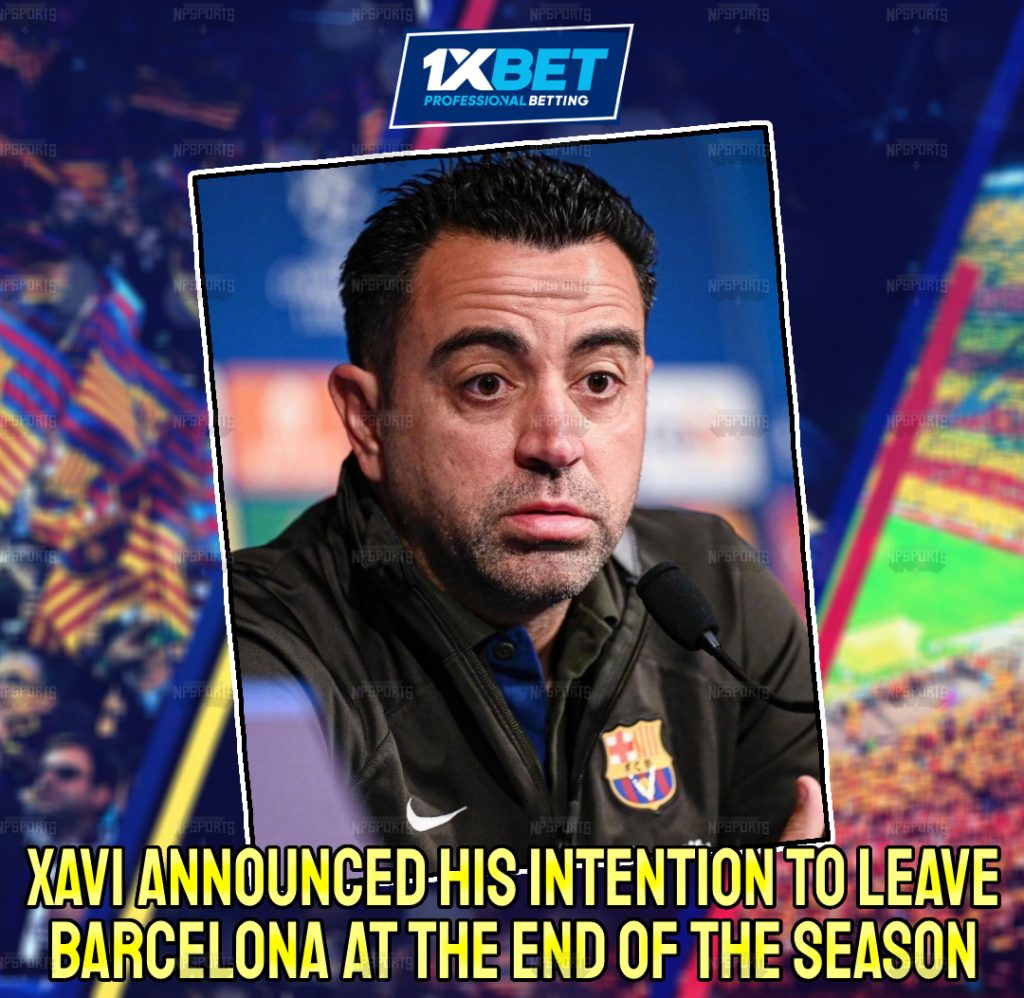 Xavi Hernández announces he will leave Barcelona at end of season