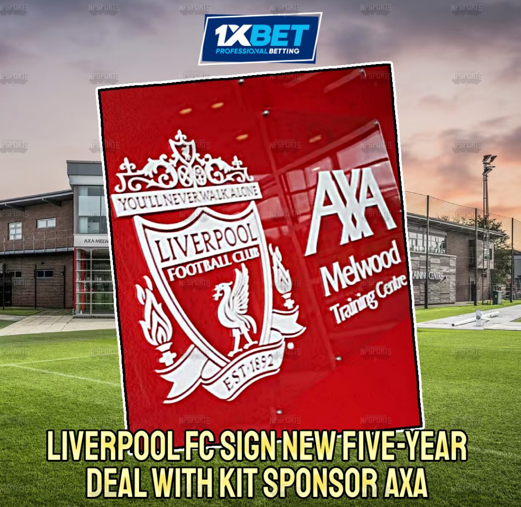 Liverpool signs new five-year arrangement with kit sponsor AXA 