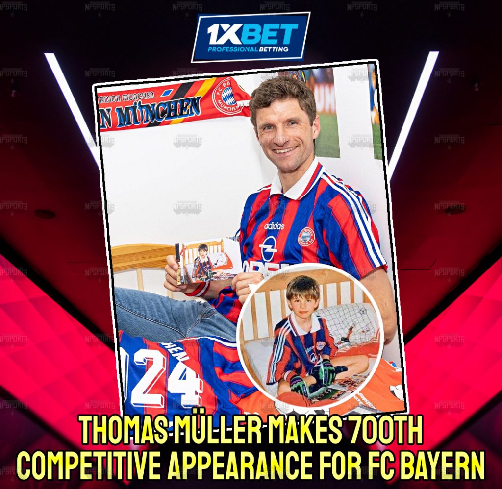 Thomas Müller reached a new milestone with Bayern Munich