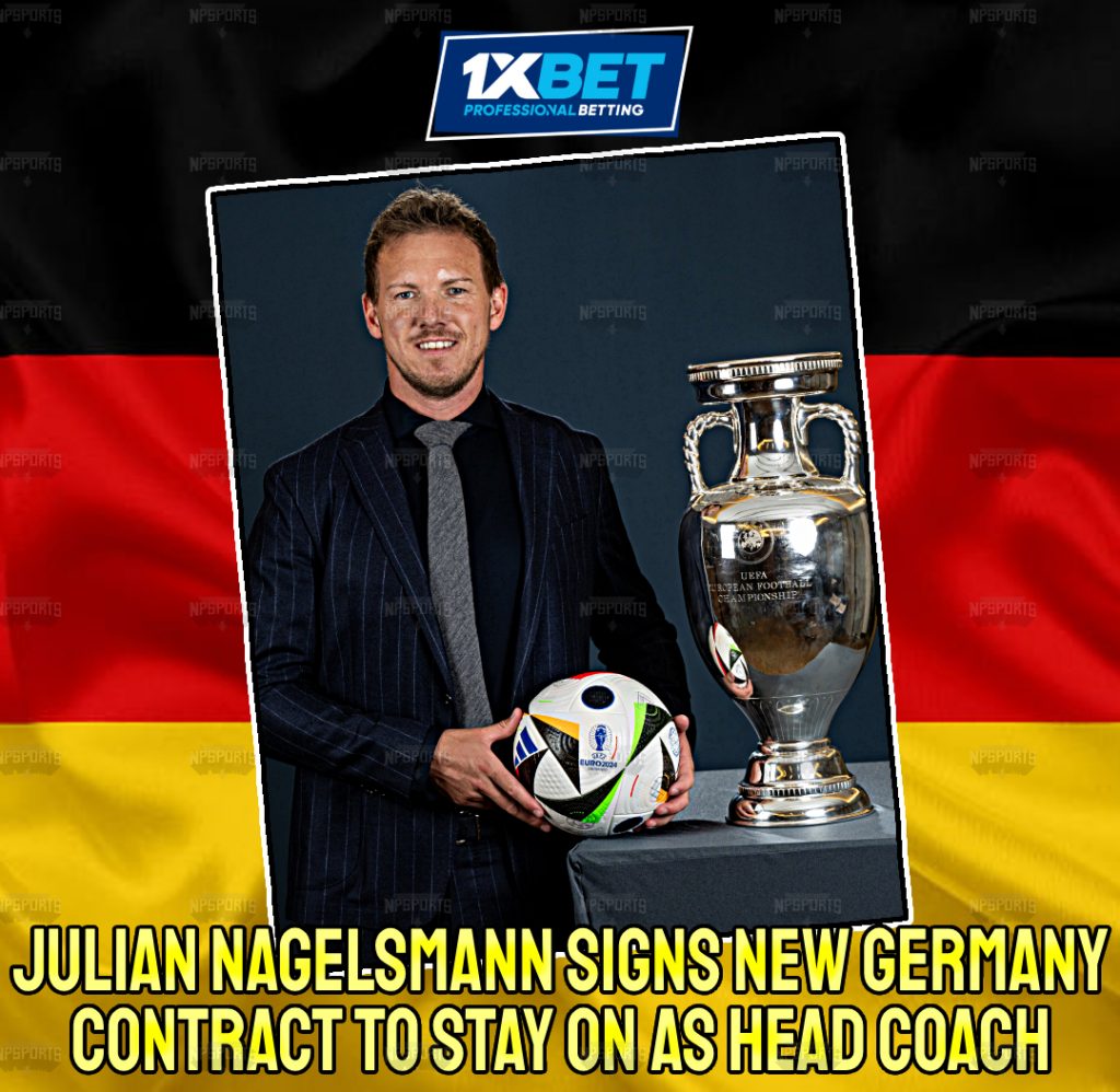 Julian Nagelsmann extends Germany's contract to the 2026 World Cup